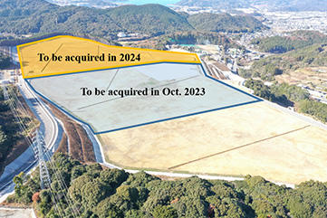 Photo: Planned construction site