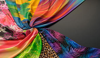 Photo: Fabrics Printed by FOREARTH