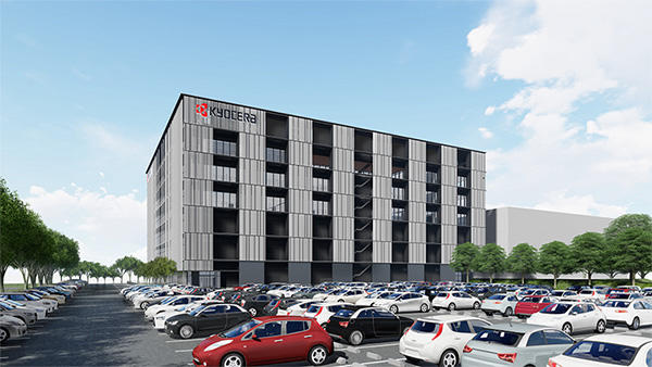 Photo: Rendering of Kyocera's planned Center for Development, Shiga Yasu Campus