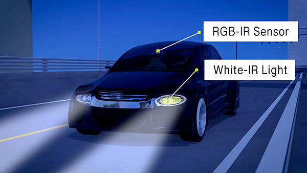 Photo: Automotive Night Vision System