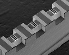 Photo: 100 Micron Long Laser